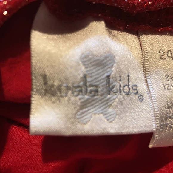 2T Koala Kids red sparkle ruffled skirt. Like new!! - Picture 4 of 4